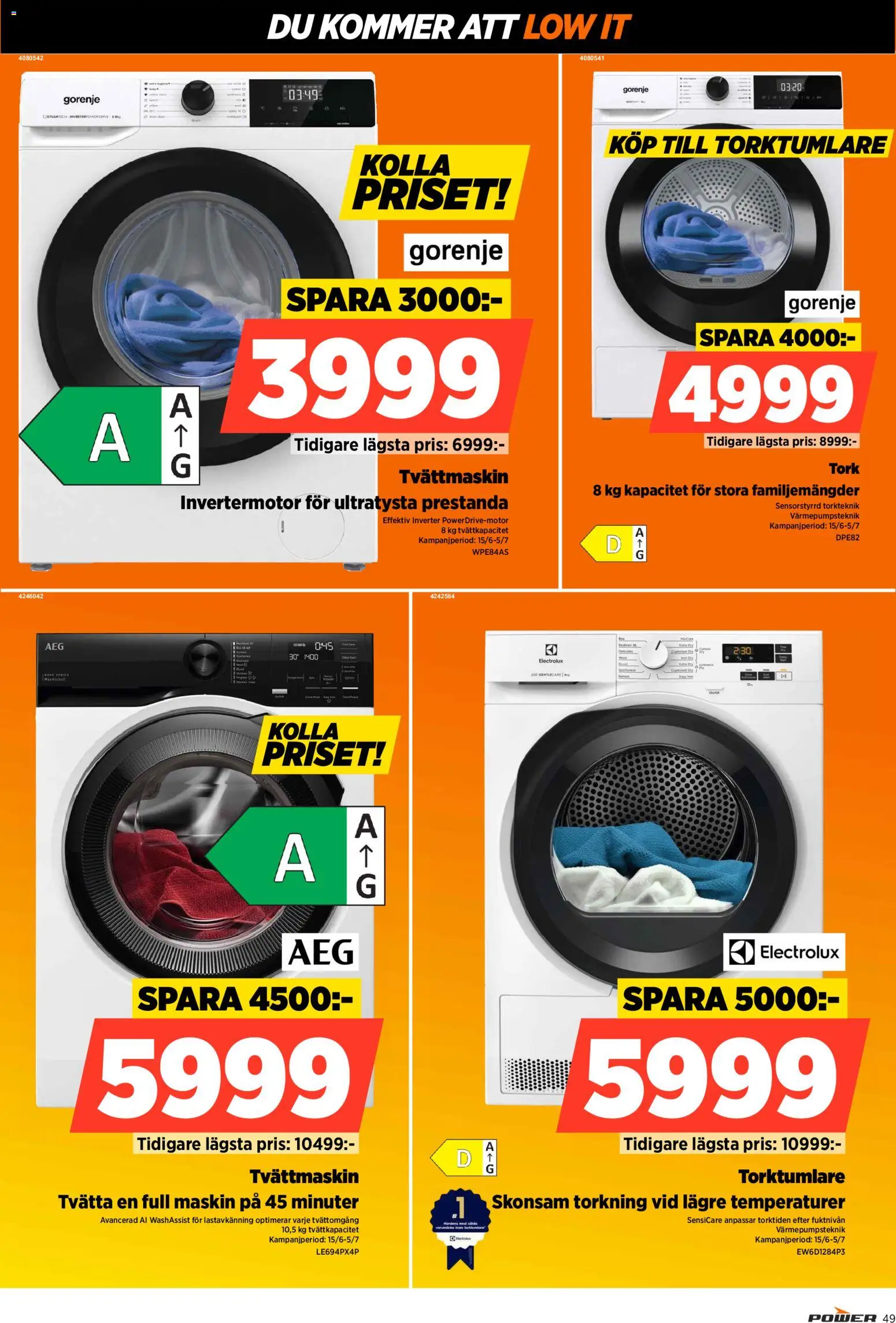 Power reklamblad aktuell från 29/06/2026 | Sida: 49