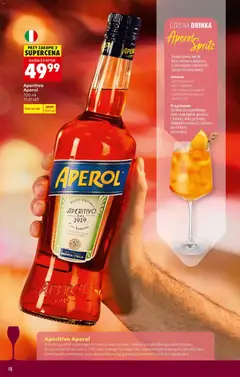 Náhled letáku Biedronka Polsko leták - Czas na toast od 15.06.2026 | Strana: 20 | Produkty: Prosecco, Spritz, Aperitivo, Aperol