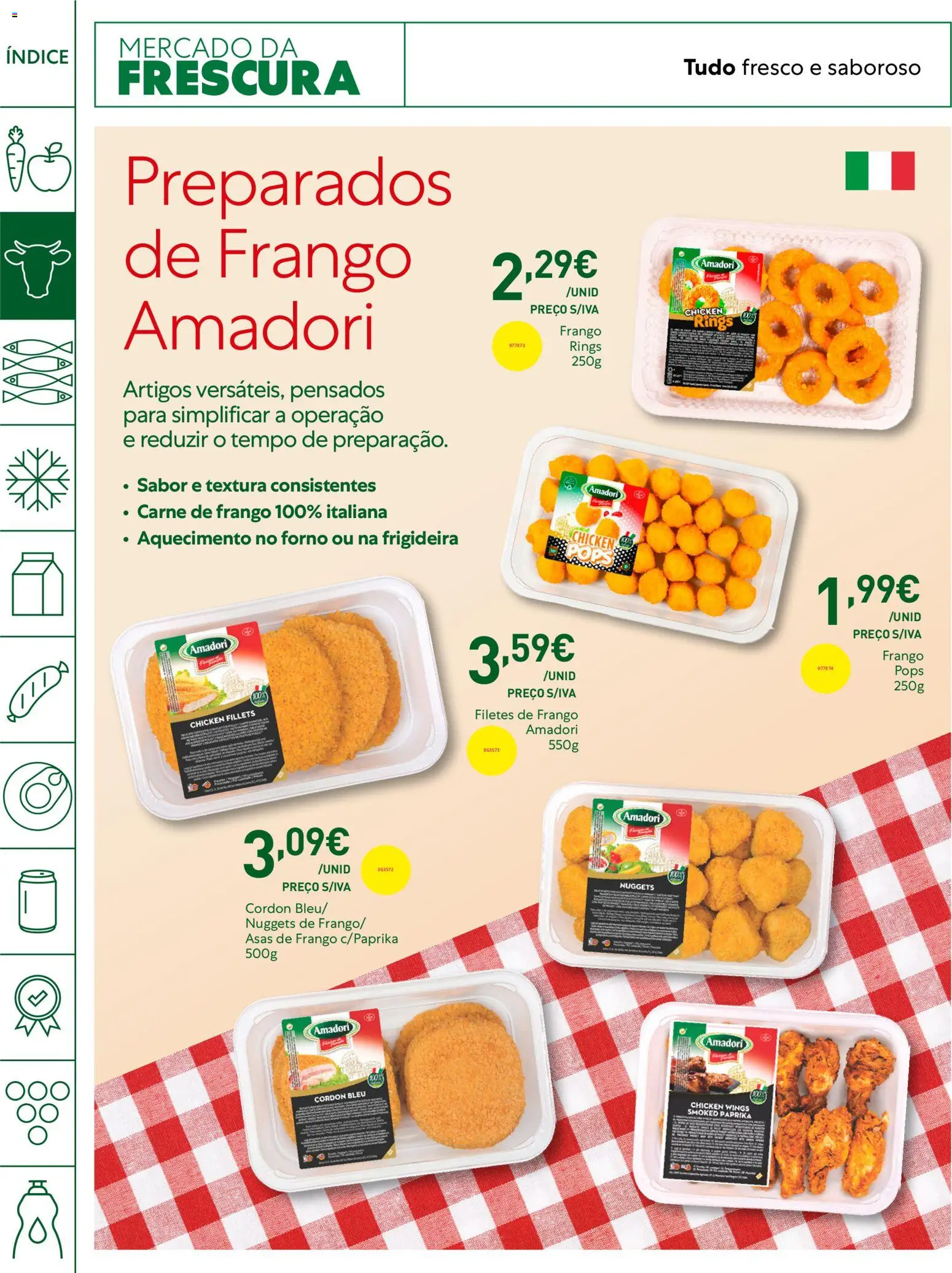 Recheio Horeca │ válido de 15/09/2026 | Página: 4 | Produtos: Asas de frango, Forno, Frango, Frigideira