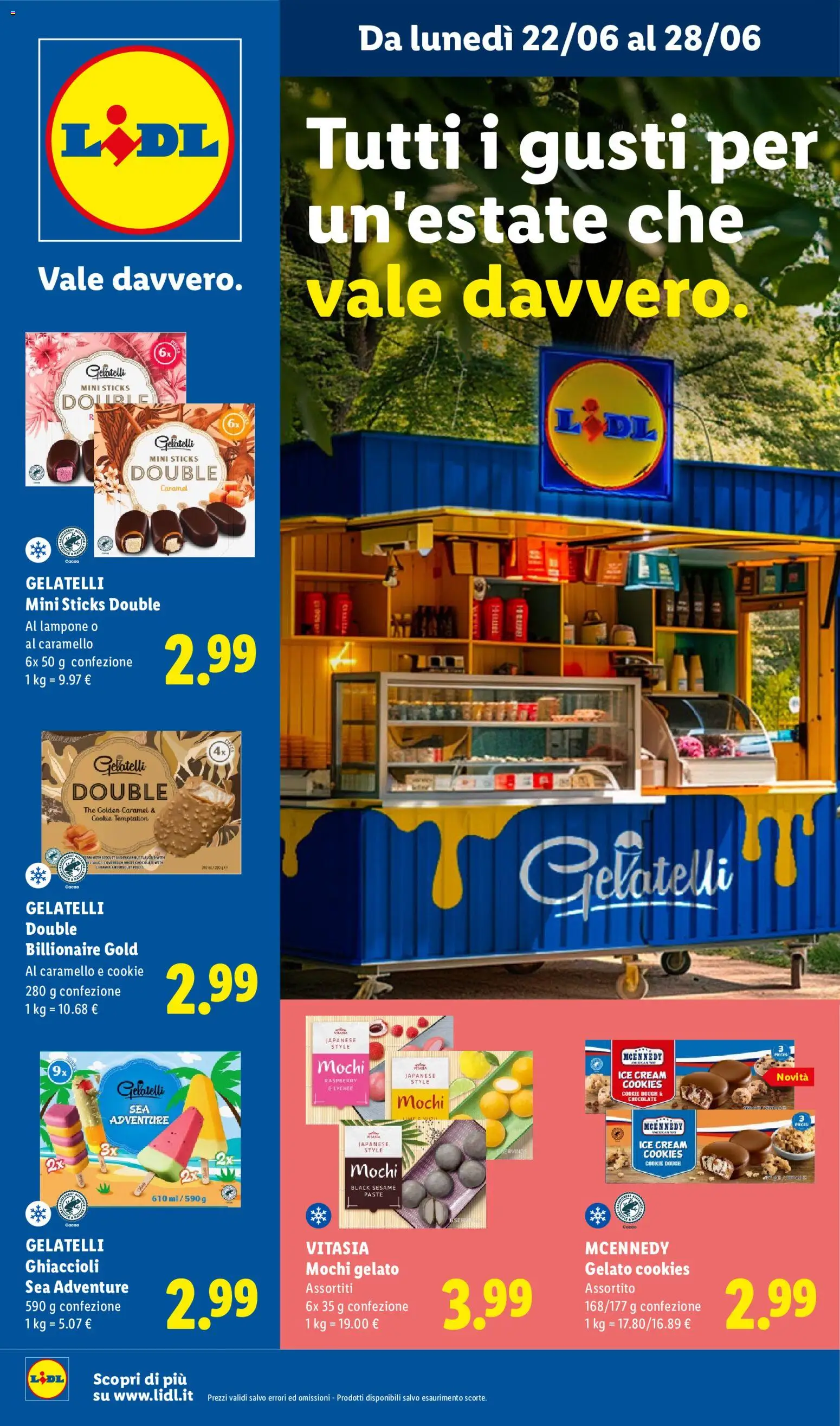 Volantino Lidl del 22.06.2026 | Pagina: 1