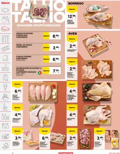 Pré-visualização PERNIL DE PORCO CONTINENTE, Pork ham válido de 19.05.2026 | Página: 12 | Produtos: Peito de frango, Frango, Peru, Moelas