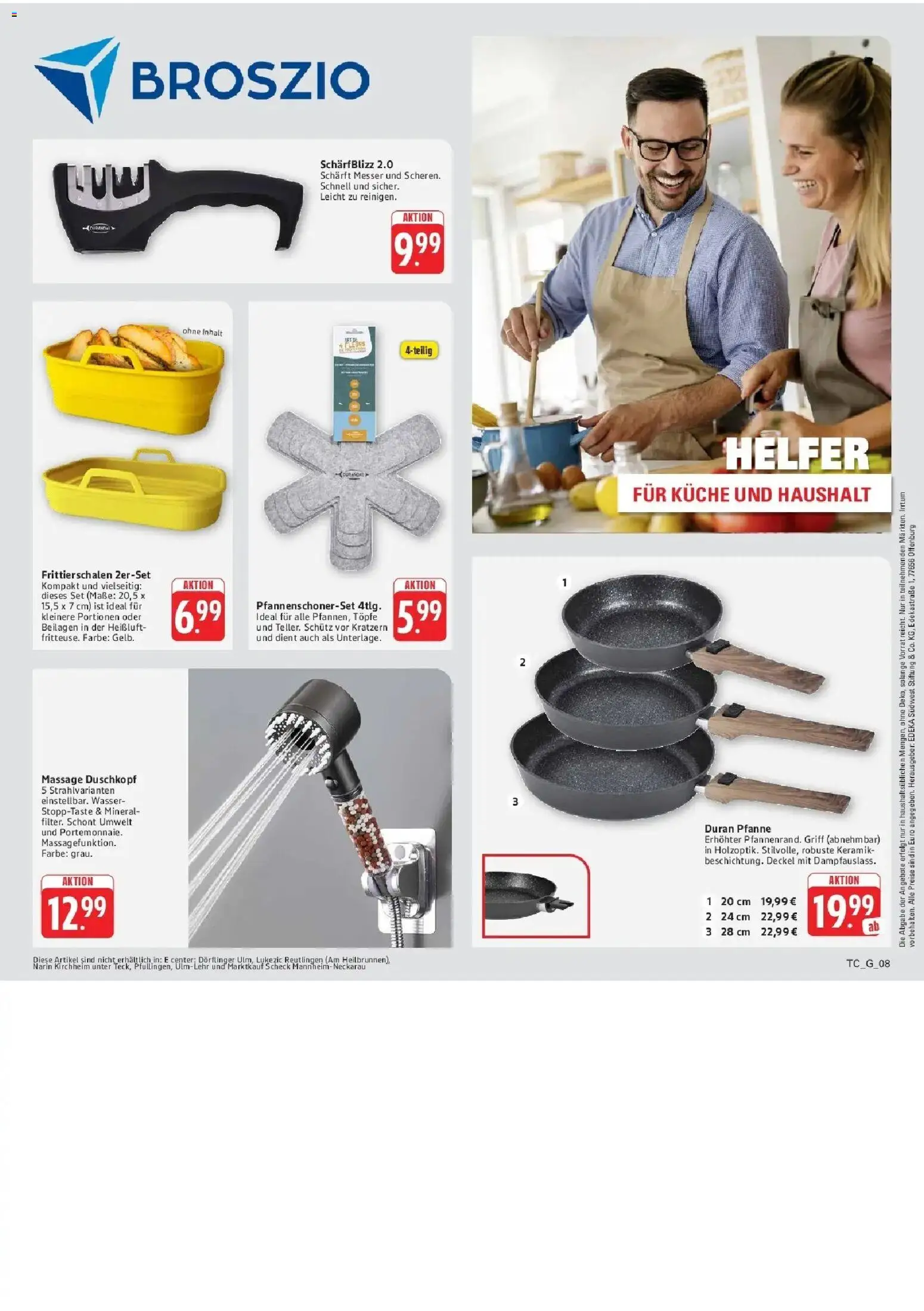 Edeka Prospekt Mainz-Weisenau (ab 17.08.2026) » Angebote Online | Seite: 77 | Produkte: Beilagen, Küche, Wasser, Duschkopf