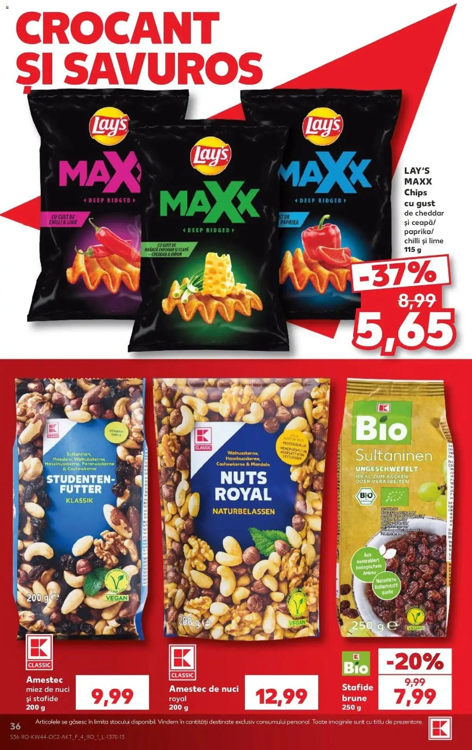 Kaufland Rădăuți 28.10.2026 - Revista si Oferta | Pagină: 36 | Produse: Chilli, Lime, Amestec, Ceapă