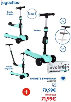 Vista previa Juguettos catálogo válido desde el 30/06/2026 | Página: 50 | Productos: Patinete