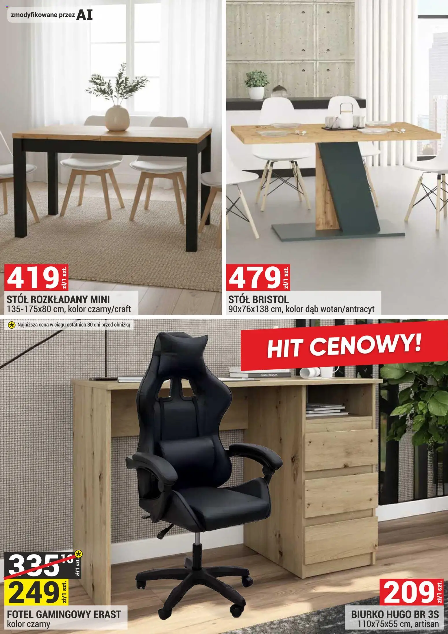 Merkury Market gazetka - Meble od 01.10.2026 | Strona: 10 | Produkty: Fotel, Stół, Biurko