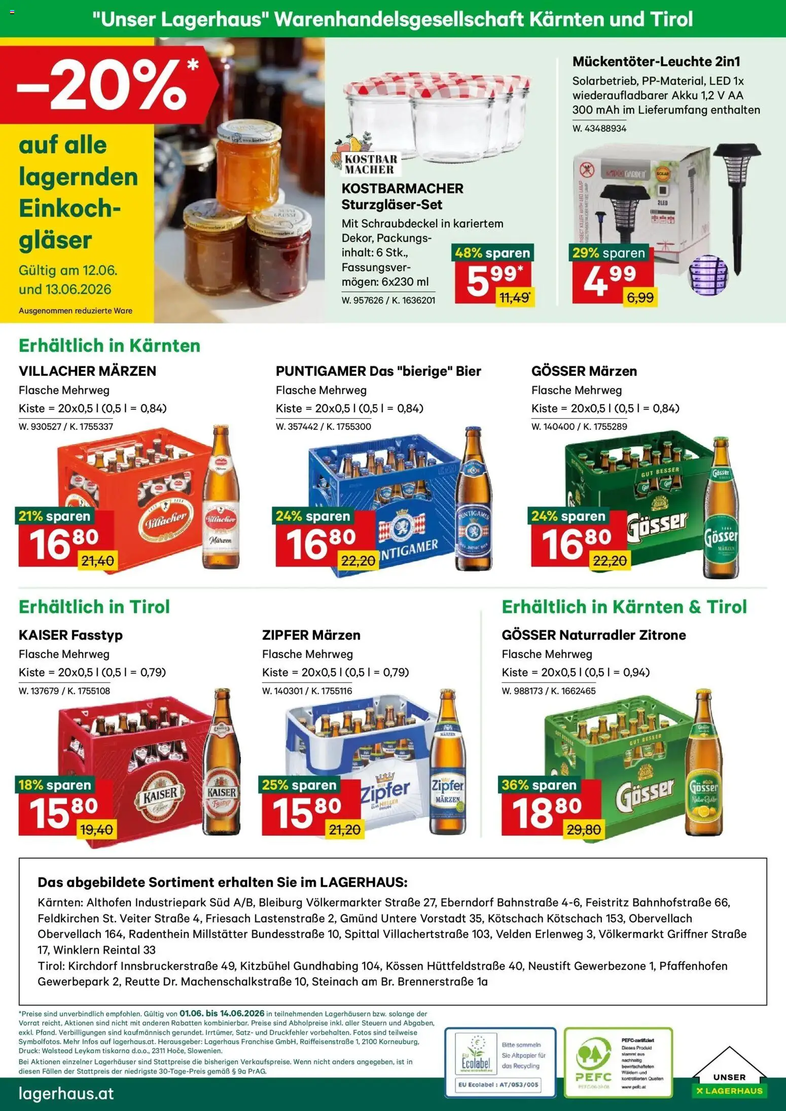 Lagerhaus - Wochen Angebote gültig ab 31.05.2026 | Seite: 6
