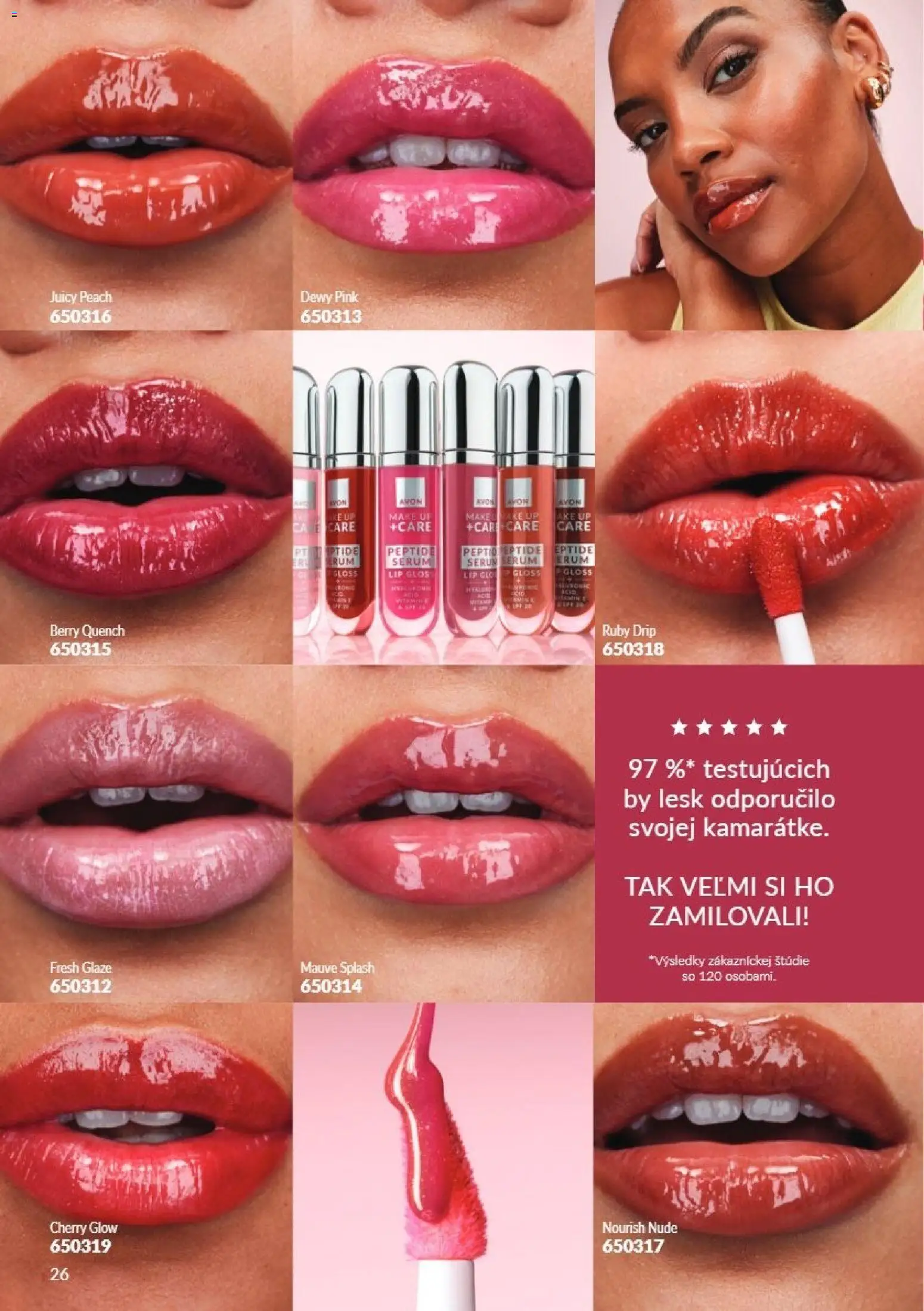 Nové Avon akcie – leták je platný od 01.10.2026 | Strana: 26 | Produkty: Make up