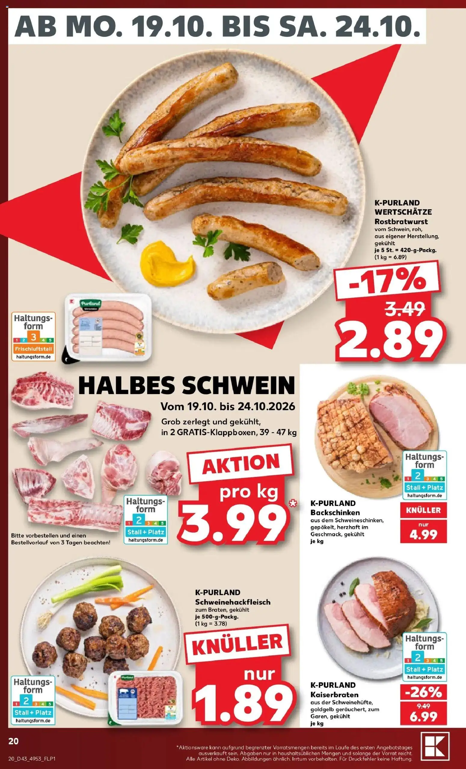 Prospekt Kaufland ab 19.10.2026 » Angebote Online zum Blättern | Seite: 24
