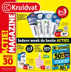 Kruidvat folder week 30 - Voorbeeld van een folder van Kruidvat, geldig van 21-07-2026