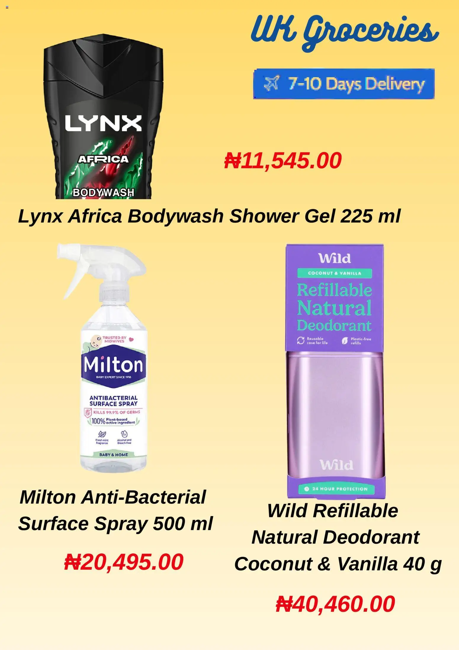 Supermart Catalogue valid from 01/07/2026 | Page: 6 | Products: Deodorant, Zápich, Fragrance, Shower gel
