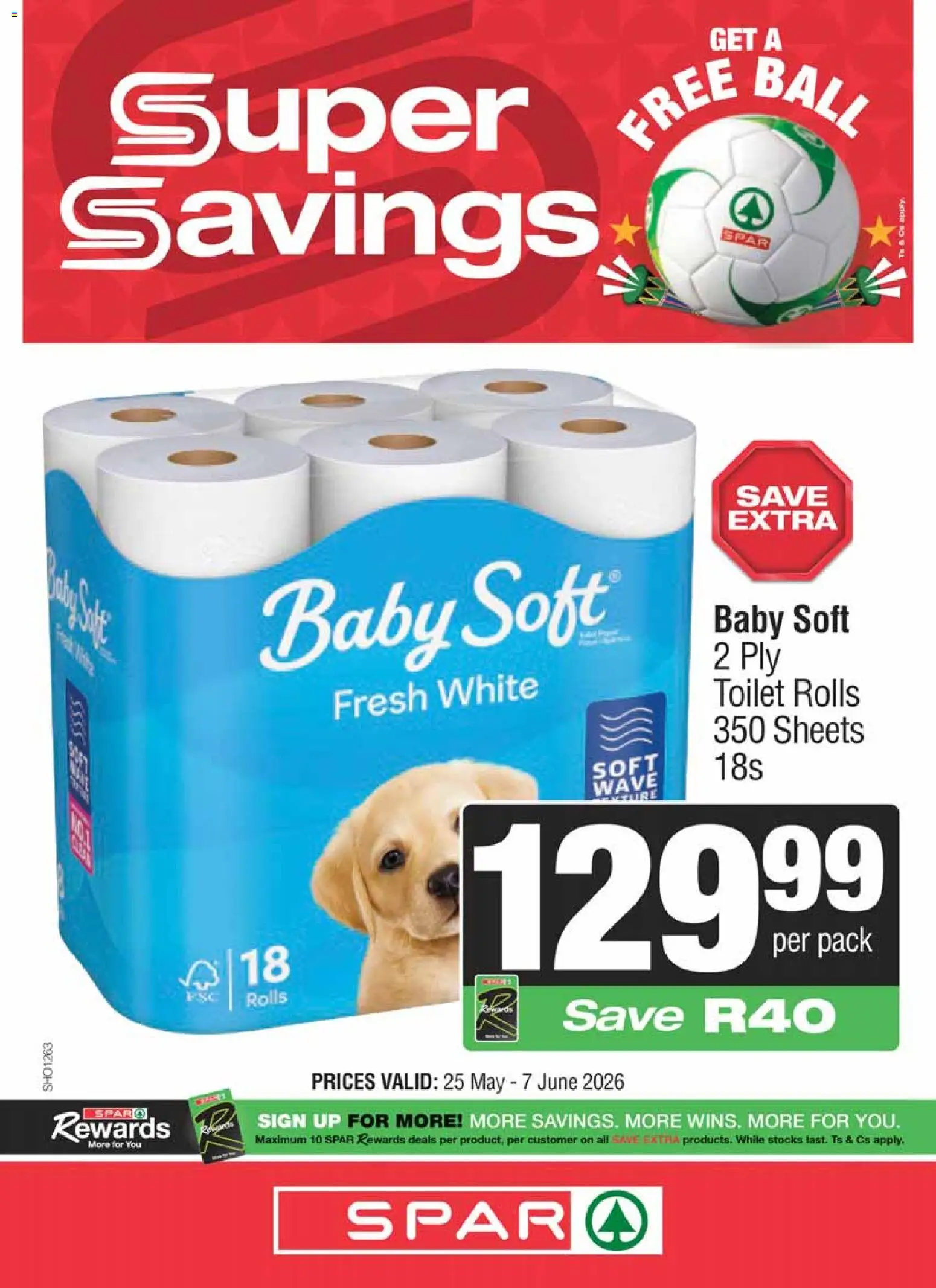 New KWIKSPAR catalogue – valid from 25.05.2026 | Page: 3 | Products: Toilet