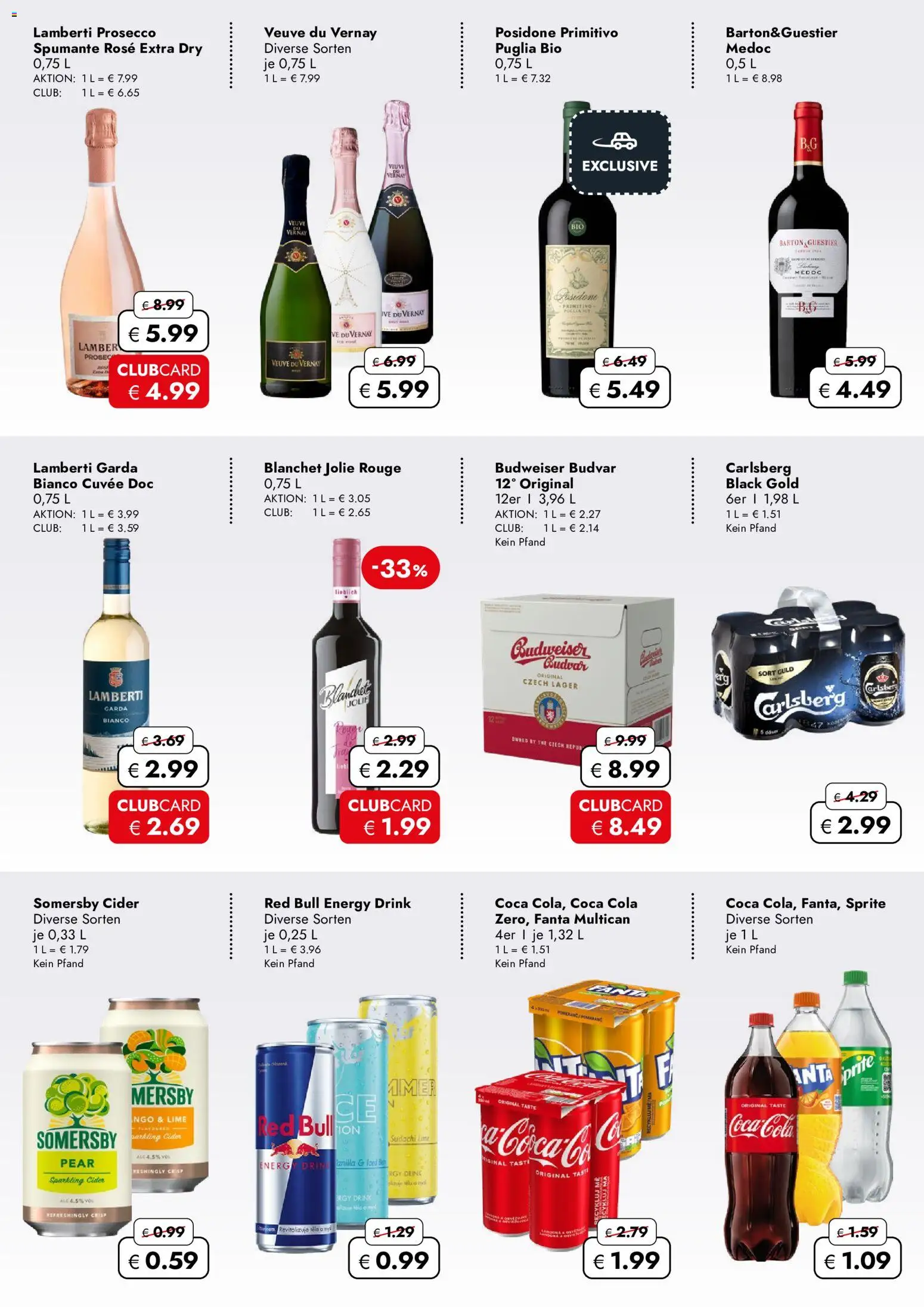 Travel FREE Flugblatt gültig ab 21.08.2026 | Seite: 5 | Produkte: Prosecco, Fanta, Rouge