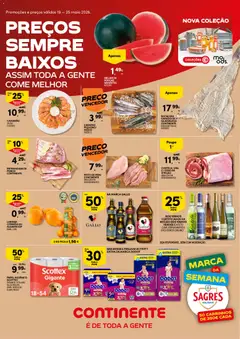Pré-visualização Continente Semanal Continente Bom Dia válido de 19.05.2026