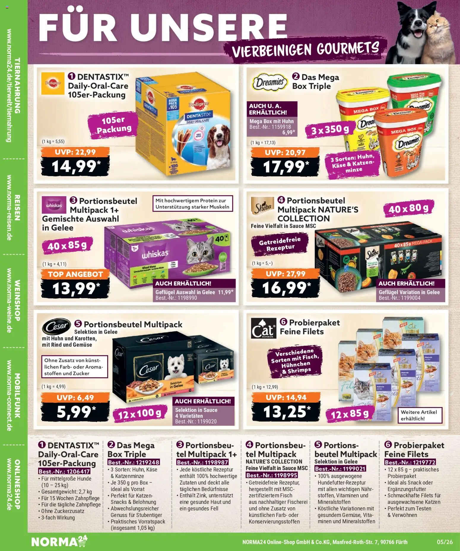 Norma Bestellmagazin Mai 2026 – gültig ab 08.05.2026 | Seite: 20