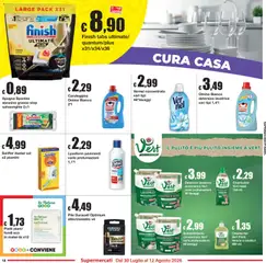 Anteprima del volantino Sì con Te volantino valido a partire dal 30/07/2026 | Pagina: 18 | Prodotti: Pile, Ammorbidente, Candeggina, Limone