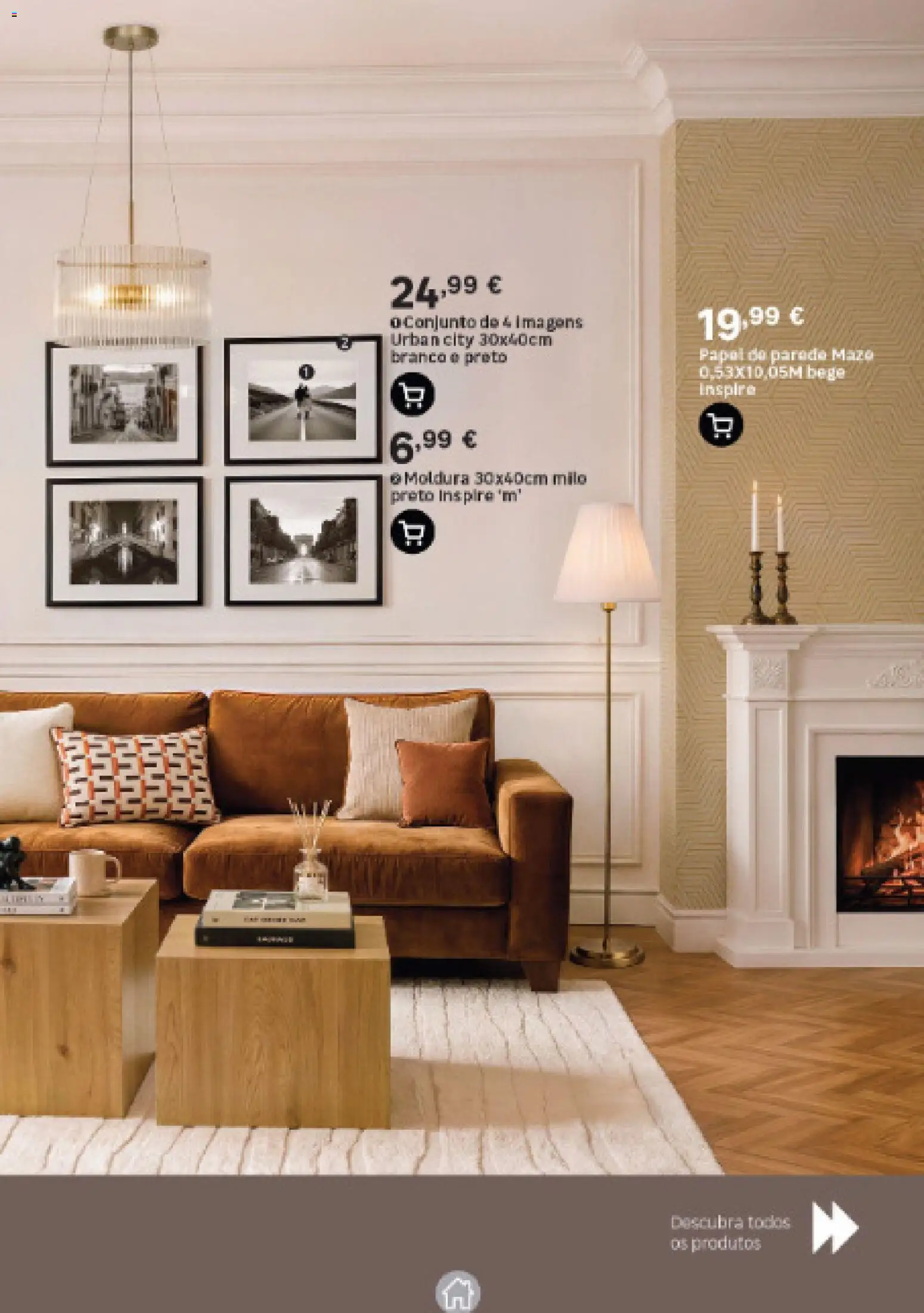 Leroy Merlin - Catálogo de Decoração Portugal Continental │ válido de 17/09/2026 | Página: 5 | Produtos: Moldura, Papel de parede