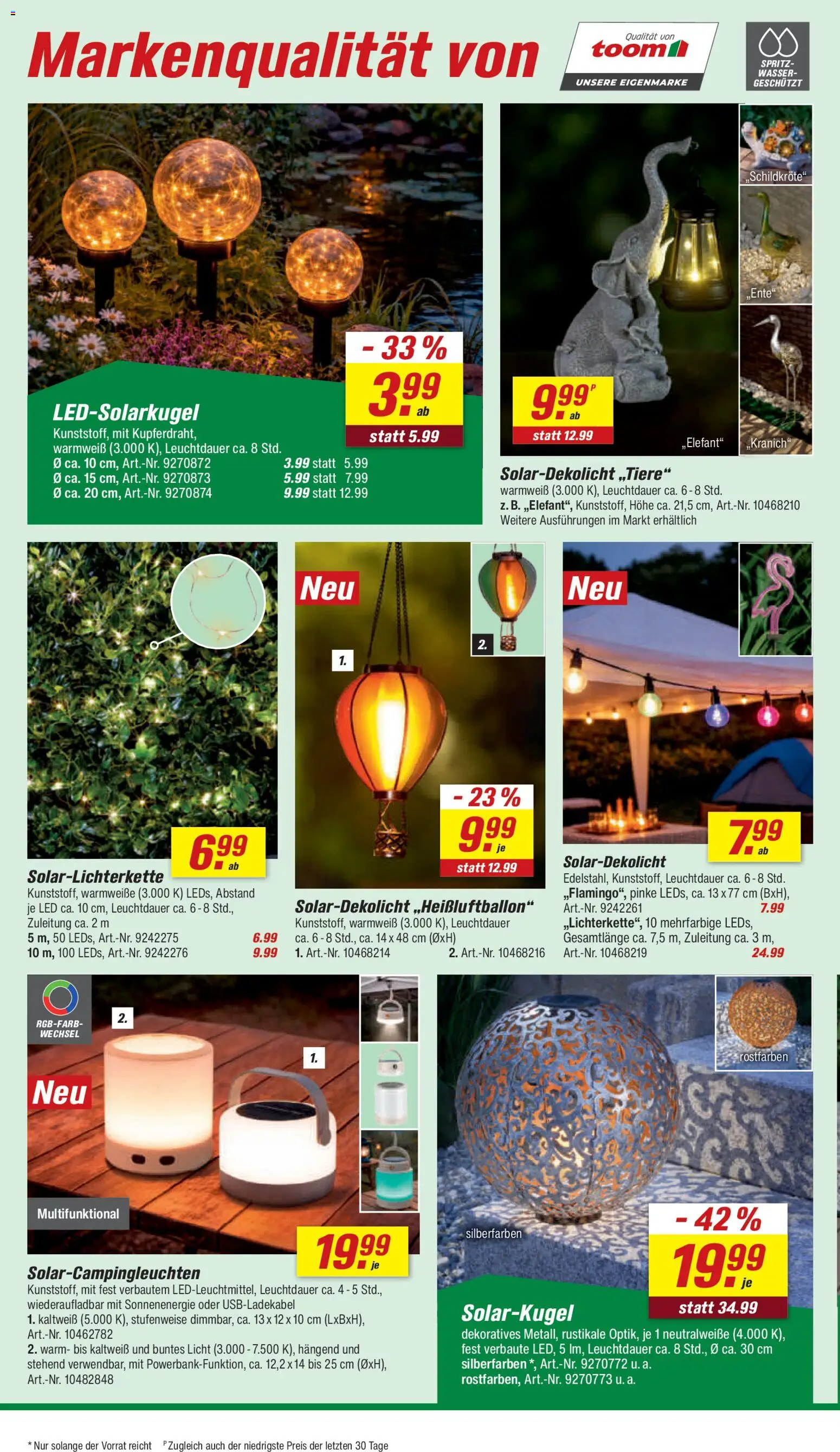 Toom Baumarkt Prospekt – gültig ab 20.06.2026 | Seite: 12 | Produkte: Wasser