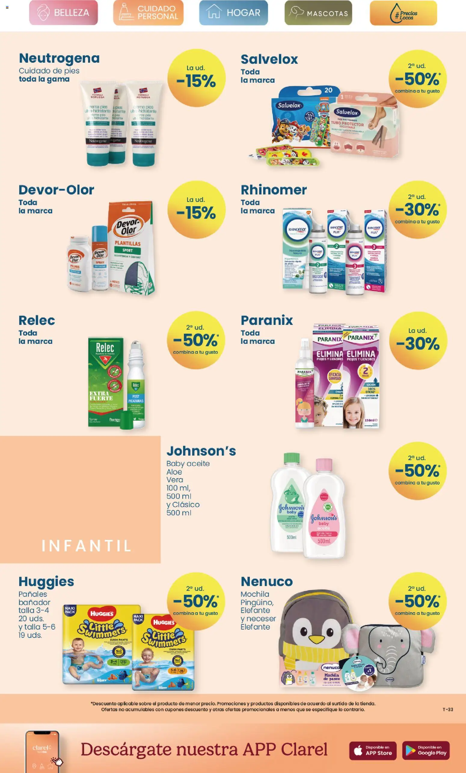 Clarel folleto │ válido desde el 17.06.2026 | Página: 7 | Productos: Aceite, Mochila, Crema, Neceser