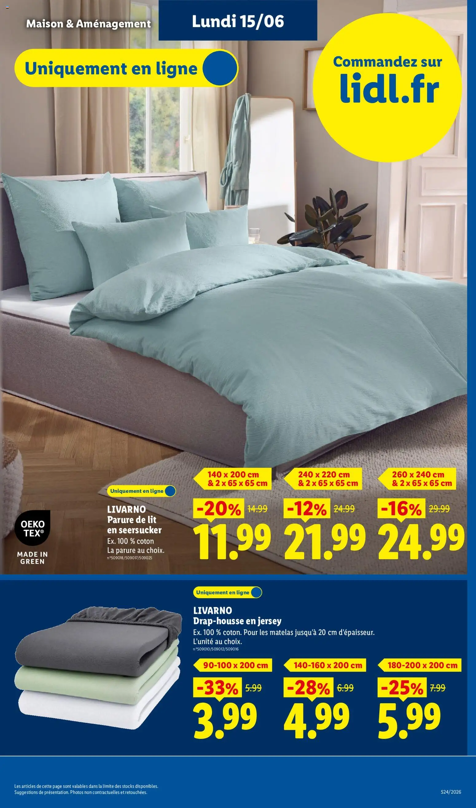 {H1} | Page: 61 | Produits: Coton, Parure de lit, Lit, Matelas