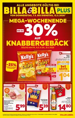 Billa Flugblatt - Oberösterreich ab 07.05.2026 gültig