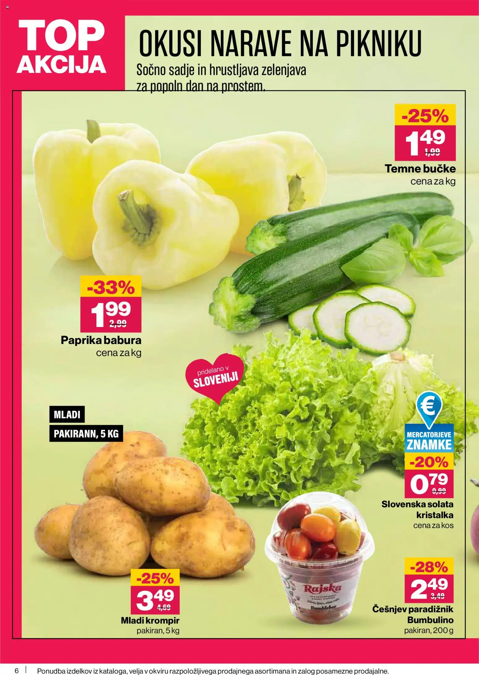 Novi Mercator katalog ponudbe – veljaven od 14.05.2026 | Stran: 6