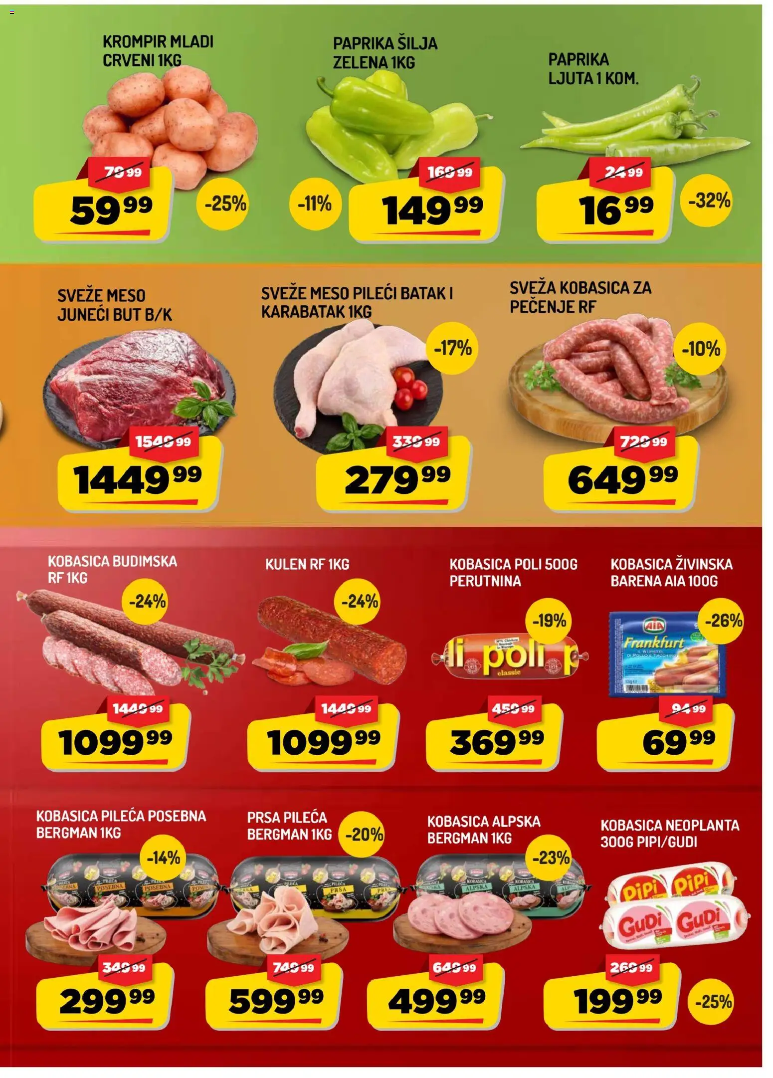 Aman katalog - važi od 11.09.2026 | Strana: 3 | Proizvode: Juneći but, Ljuta paprika, Paprika, Kulen