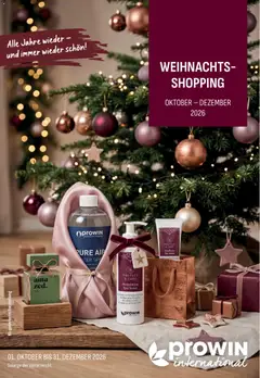 Angebote ProWIN Oktober/Dezember 2026 ab 01.10.2026 gültig