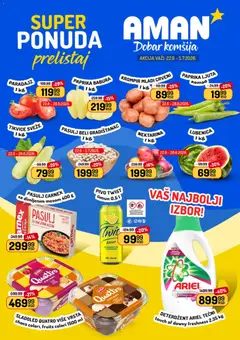 Aman katalog - pregled Aman kataloga - važi od 22.06.2026