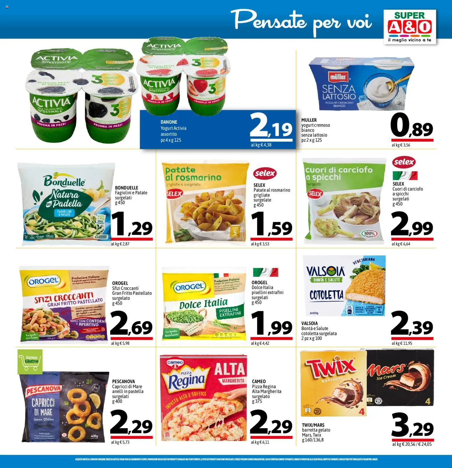 Volantino A&O del 11/06/2026 | Pagina: 7 | Prodotti: Tè, Peperoni, Patate, Fagiolini