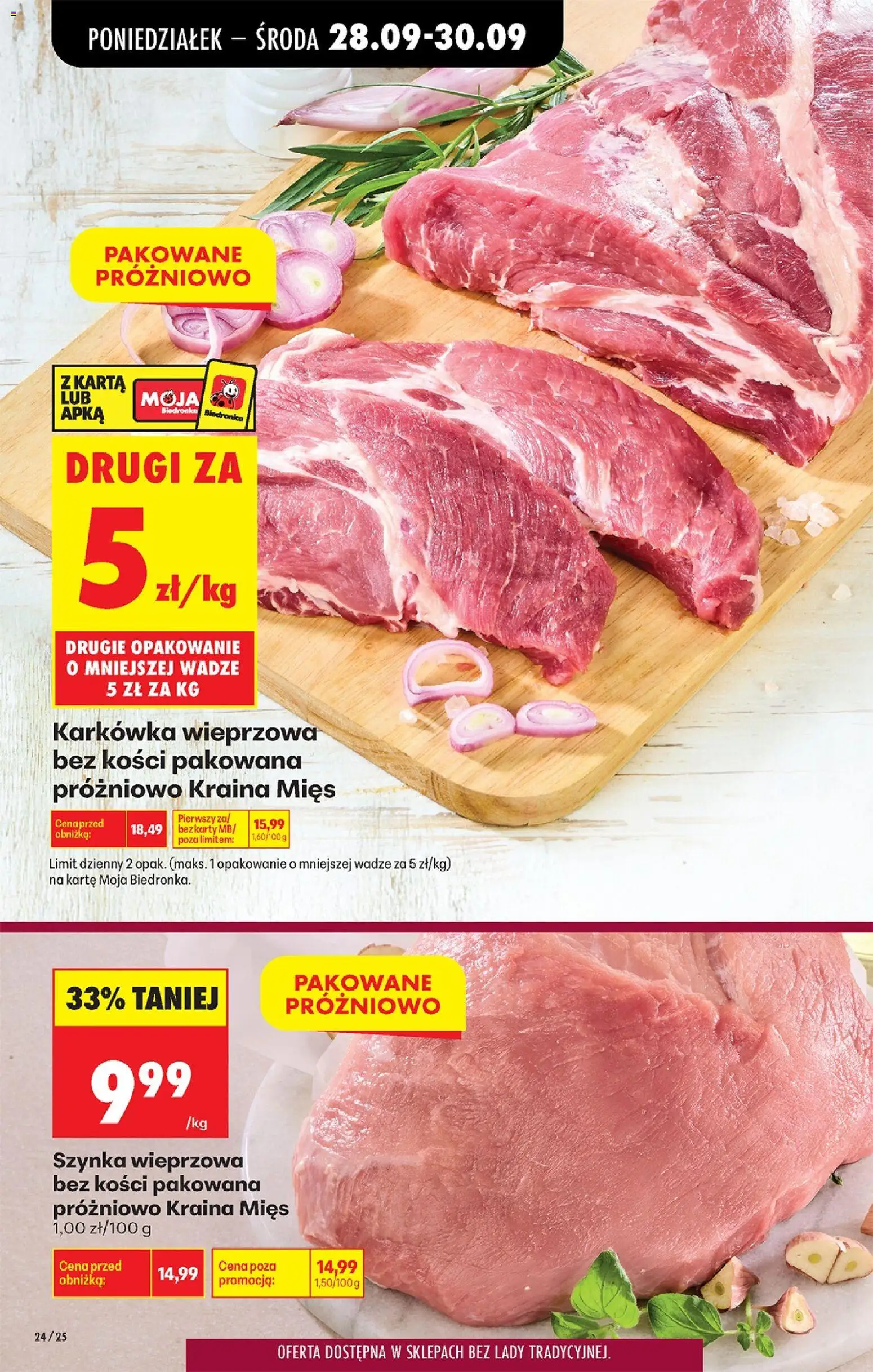 Biedronka Polsko leták - Codziennie niskie ceny od 28.09.2026 | Strana: 30