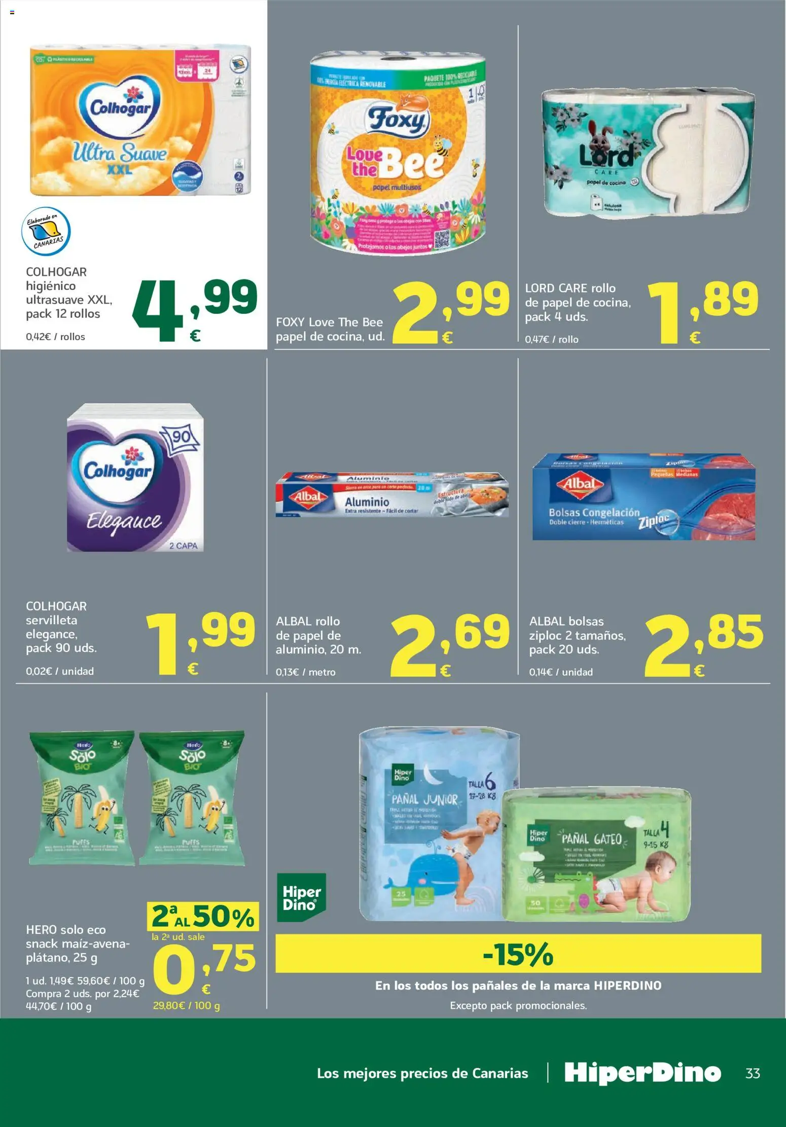HiperDino folleto │ válido desde el 12.05.2026 | Página: 33