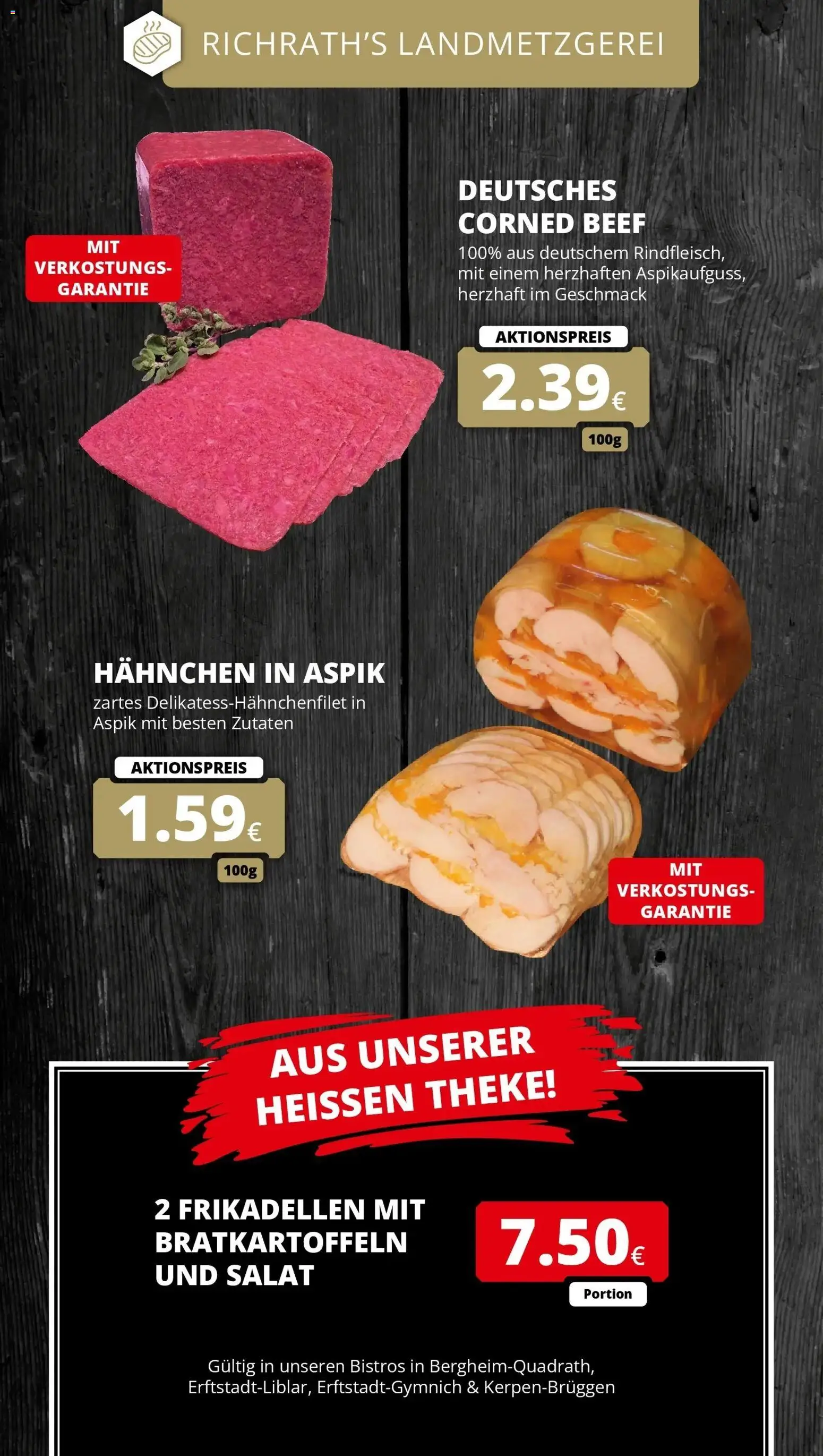 Rewe Prospekt Bergheim – gültig ab 06.07.2026 | Seite: 14 | Produkte: Hahnchen, Theke, Salat