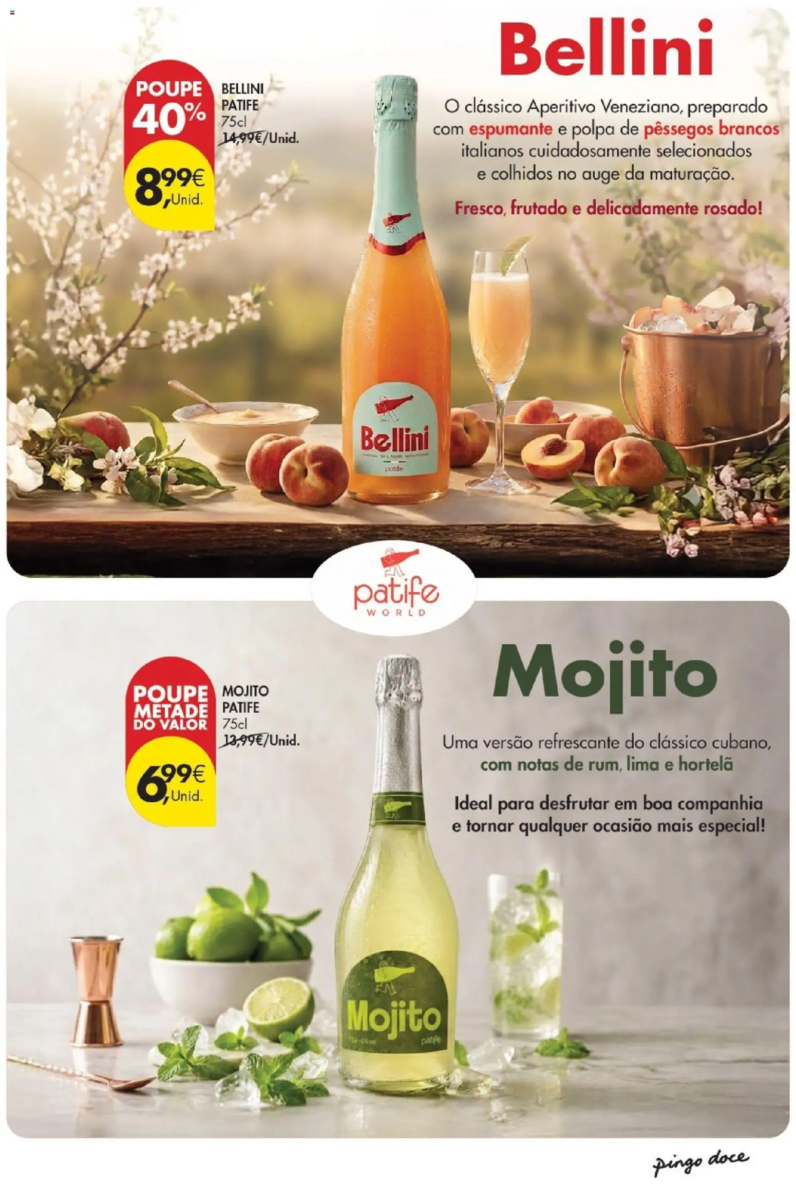 Pingo Doce Vinhos Frescos │ válido de 30/06/2026 | Página: 26 | Produtos: Espumante, Pêssegos, Hortelã