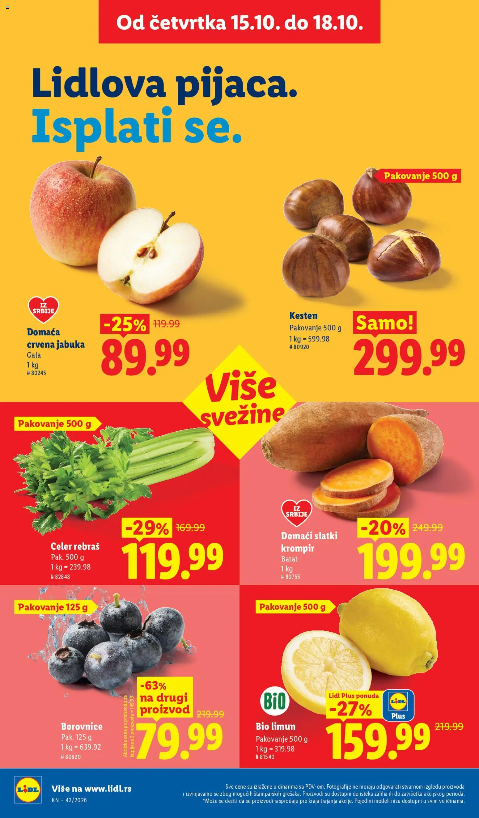 Lidl katalog - važi od 15.10.2026 | Strana: 20