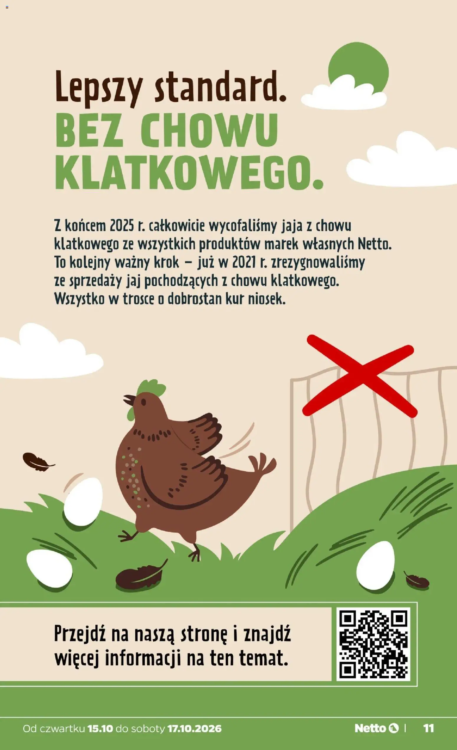 Netto gazetka od czwartku od 15.10.2026 | Strona: 11 | Produkty: Jaja