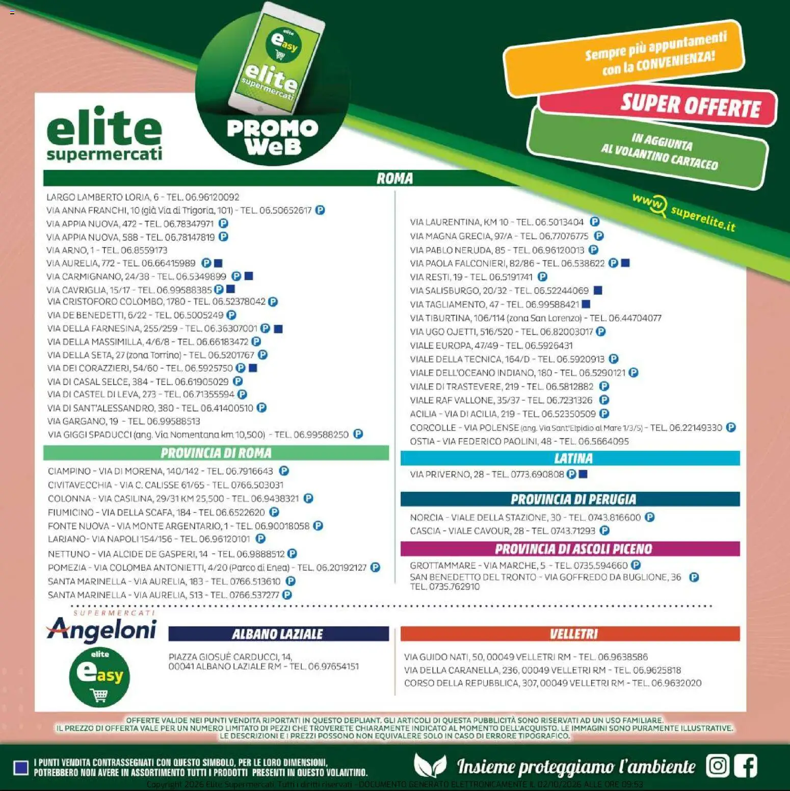 Volantino Elite Supermercati del 09/10/2026 | Pagina: 9