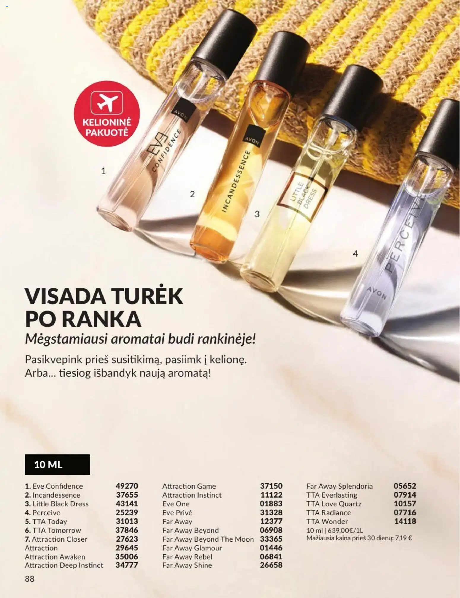 AVON akcijos nuo 2026.07.01 | Puslapis: 88