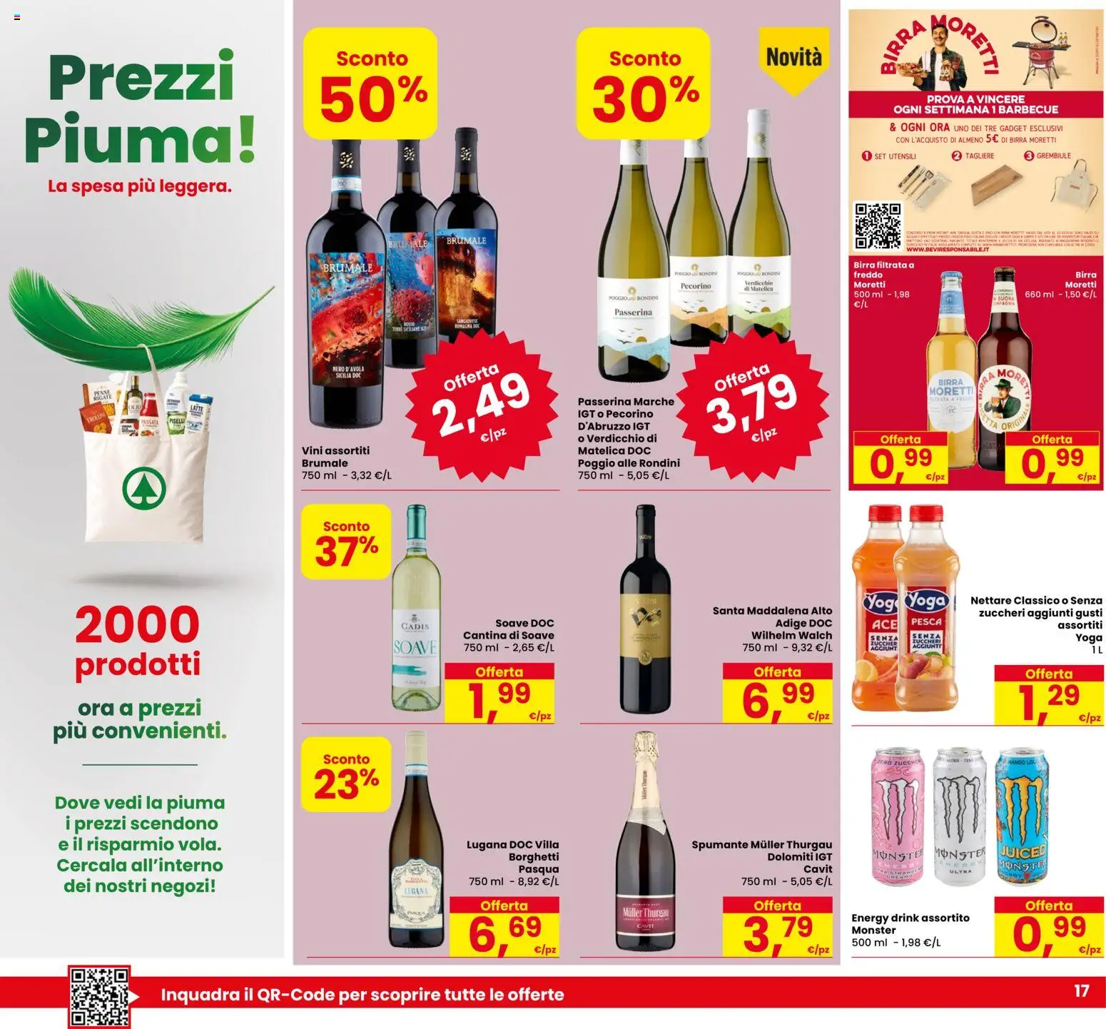 Volantino Despar del 01/10/2026 | Pagina: 17 | Prodotti: Birra, Barbecue, Mango, Grembiule