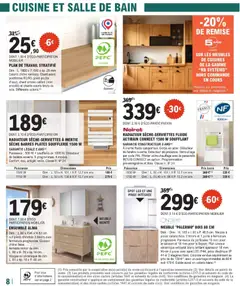 Brico E.Leclerc - Prévisualisation de Brico E.Leclerc catalogue Trafic valide à partir de 22/09/2026 | Page: 8 | Produits: Porte, Armoire, Prise, Miroir