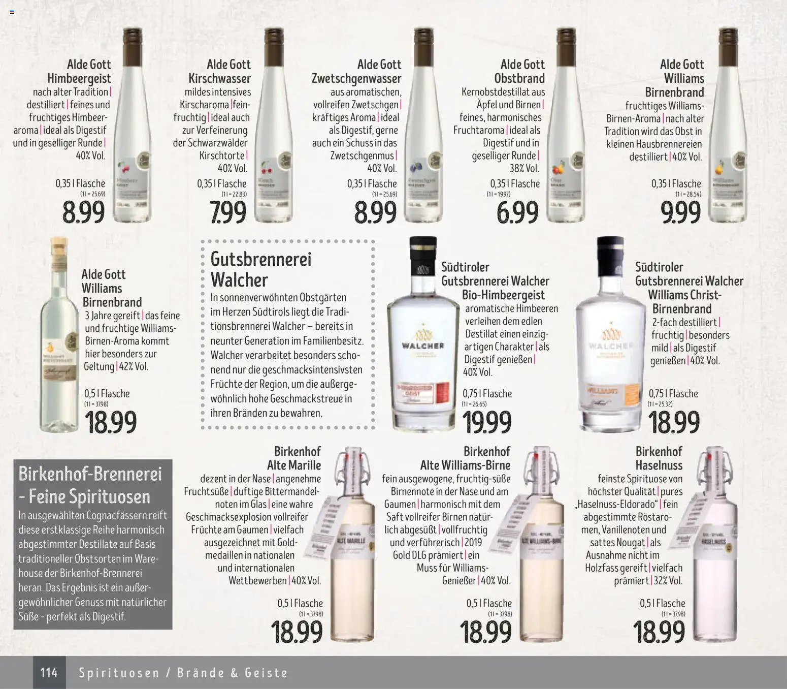 Edeka Struve Wein– und Spirituosen – gültig ab 14.11.2025 | Seite: 114 | Produkte: Äpfel, Zwetschgen, Obst, Saft