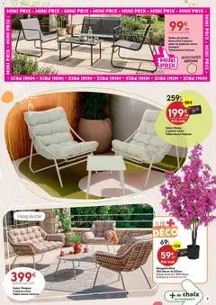Maxi Bazar - Prévisualisation de Maxi Bazar - Catalogue "Outdoor valide à partir de 29.04.2026 | Page: 9 | Produits: Plateau, Salon de jardin, Table basse, Bougainvillier