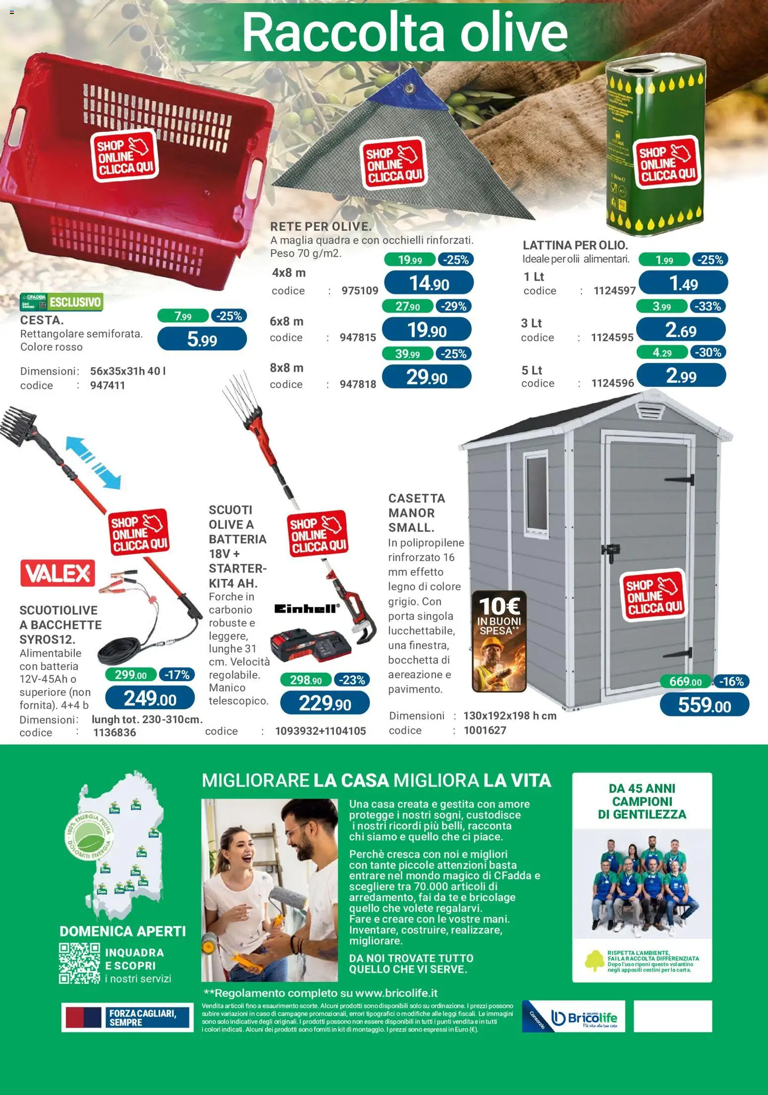 Volantino CFadda del 01/10/2026 | Pagina: 16 | Prodotti: Porta, Tè, Bacchette, Batteria