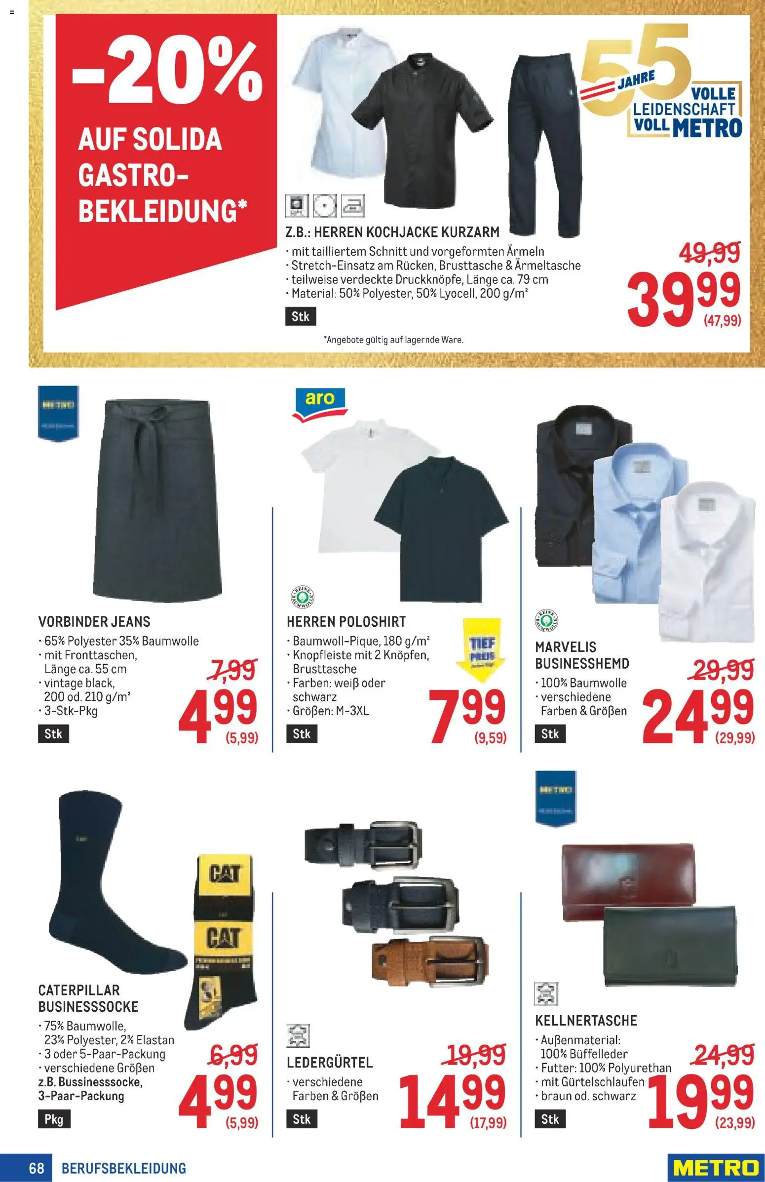 Metro angebote Profi gültig ab 25.06.2026 | Seite: 68 | Produkte: Jeans