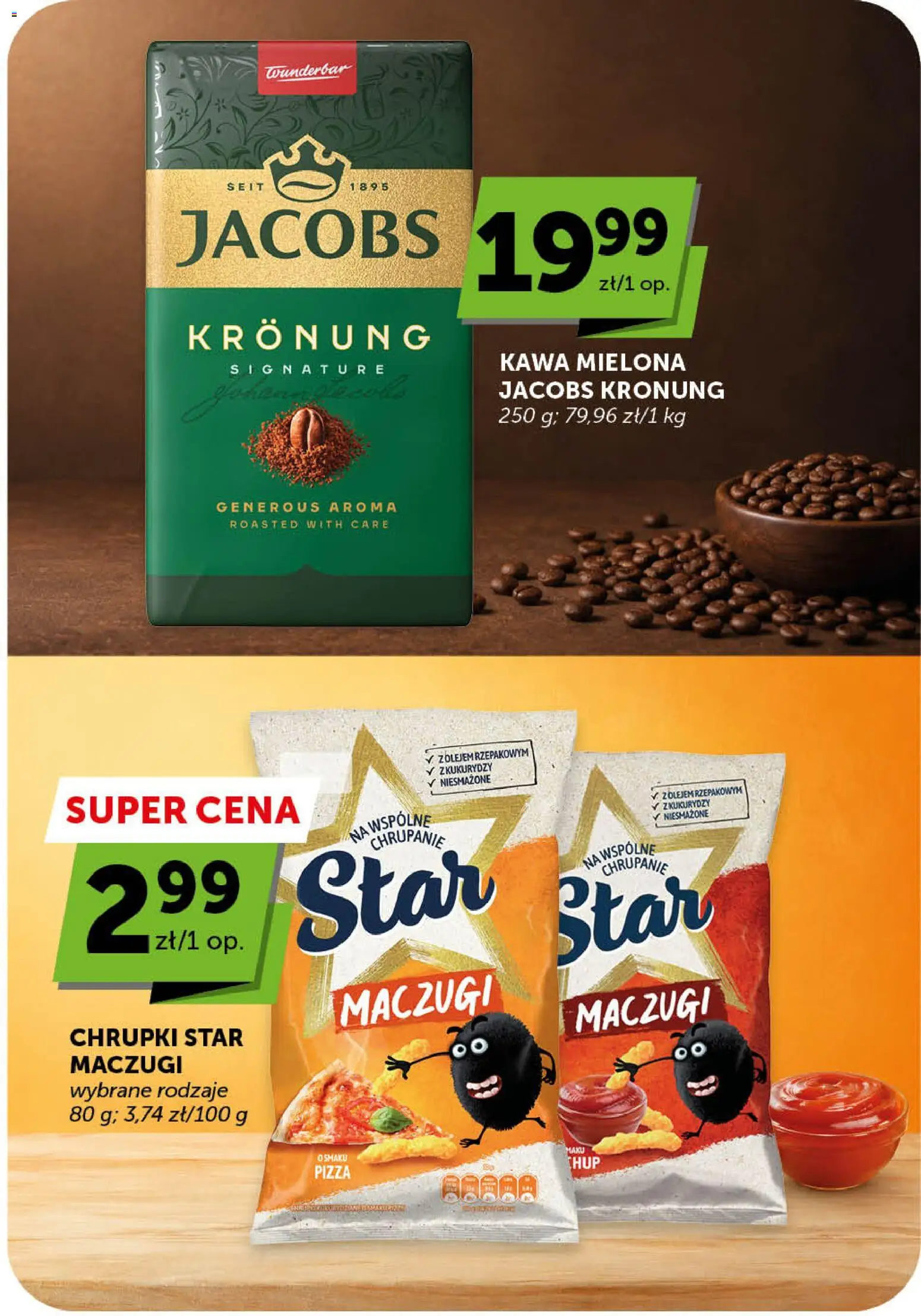 ABC gazetka - Market od 18.06.2026 | Strona: 27 | Produkty: Chrupki, Kawa, Pizza