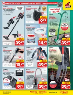 Netto Marken-Discount Prospekt 	 ab 11.05.2026 gültig | Seite: 30 | Produkte: Staubsauger, Steckdose, Armatur, TV
