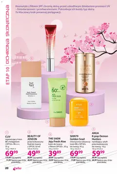 Pogląd oferty "Hebe gazetka - Katalog koreanski" - ważna od 01.10.2026 | Strona: 20 | Produkty: Kosmetyki, krem BB, Krem, Krem do twarzy
