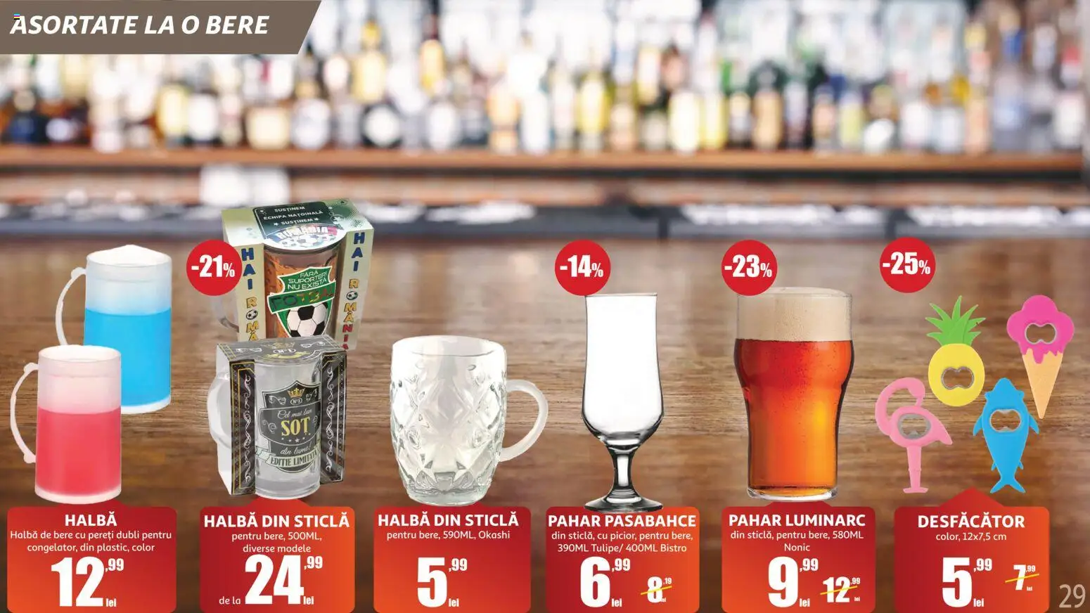 Noul catalog Auchan – valabil de la 10.06.2026 | Pagină: 29 | Produse: Bere