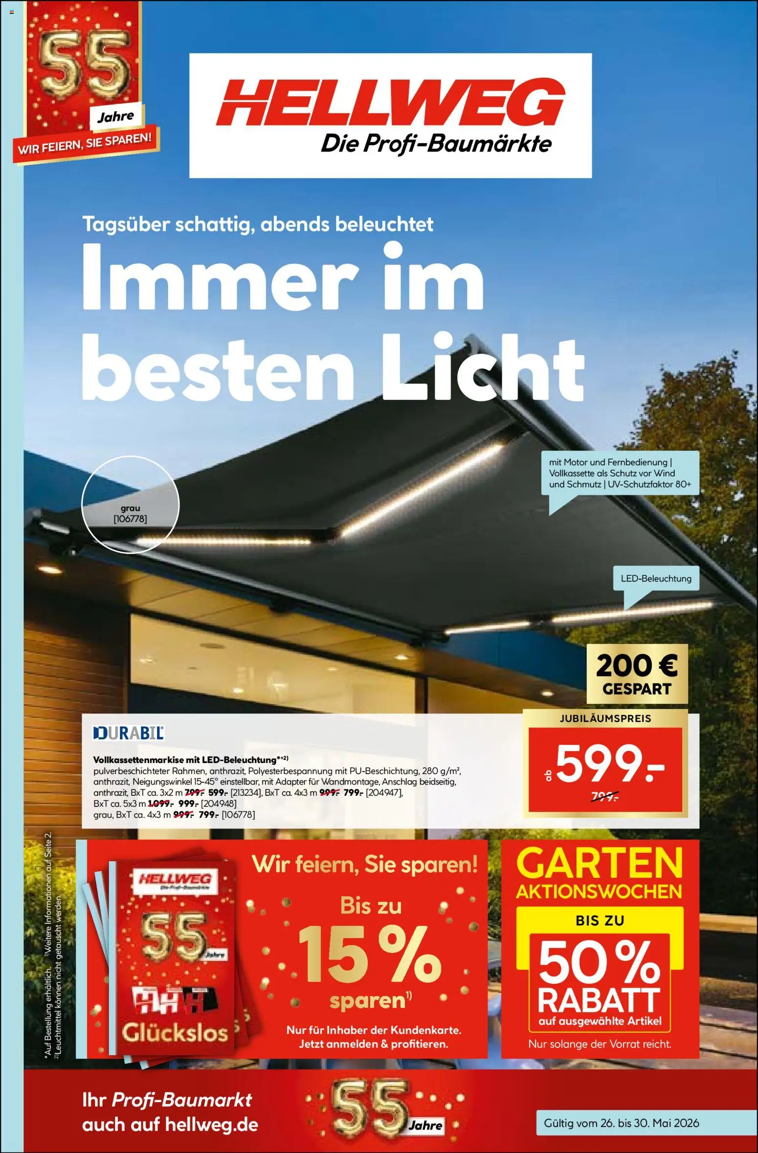Hellweg Prospekt – gültig ab 26.05.2026 | Seite: 1 | Produkte: Adapter