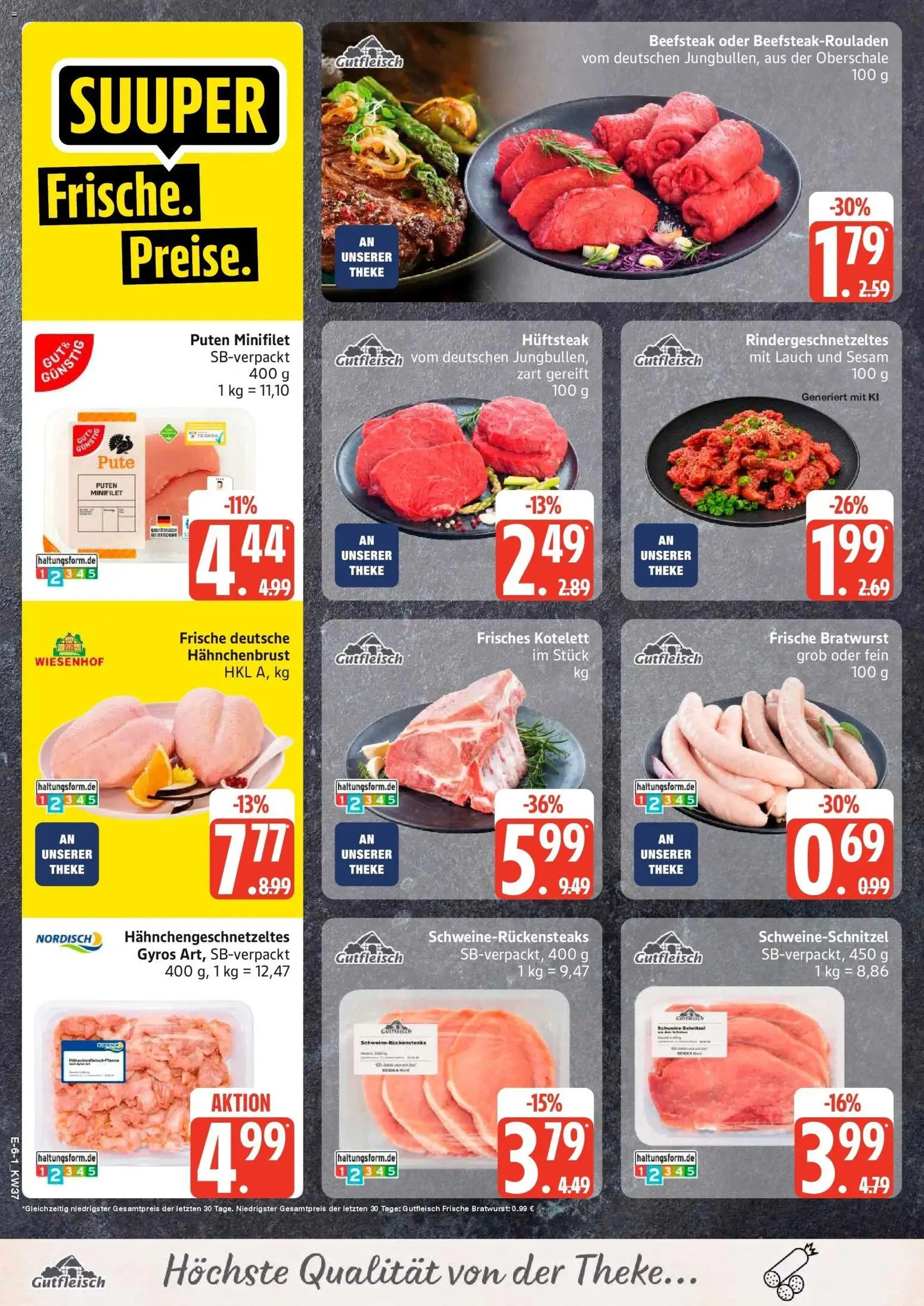 Edeka Prospekt Hamburg (ab 07.09.2026) » Angebote Online | Seite: 8 | Produkte: Theke, Bratwurst, Schnitzel, Gyros