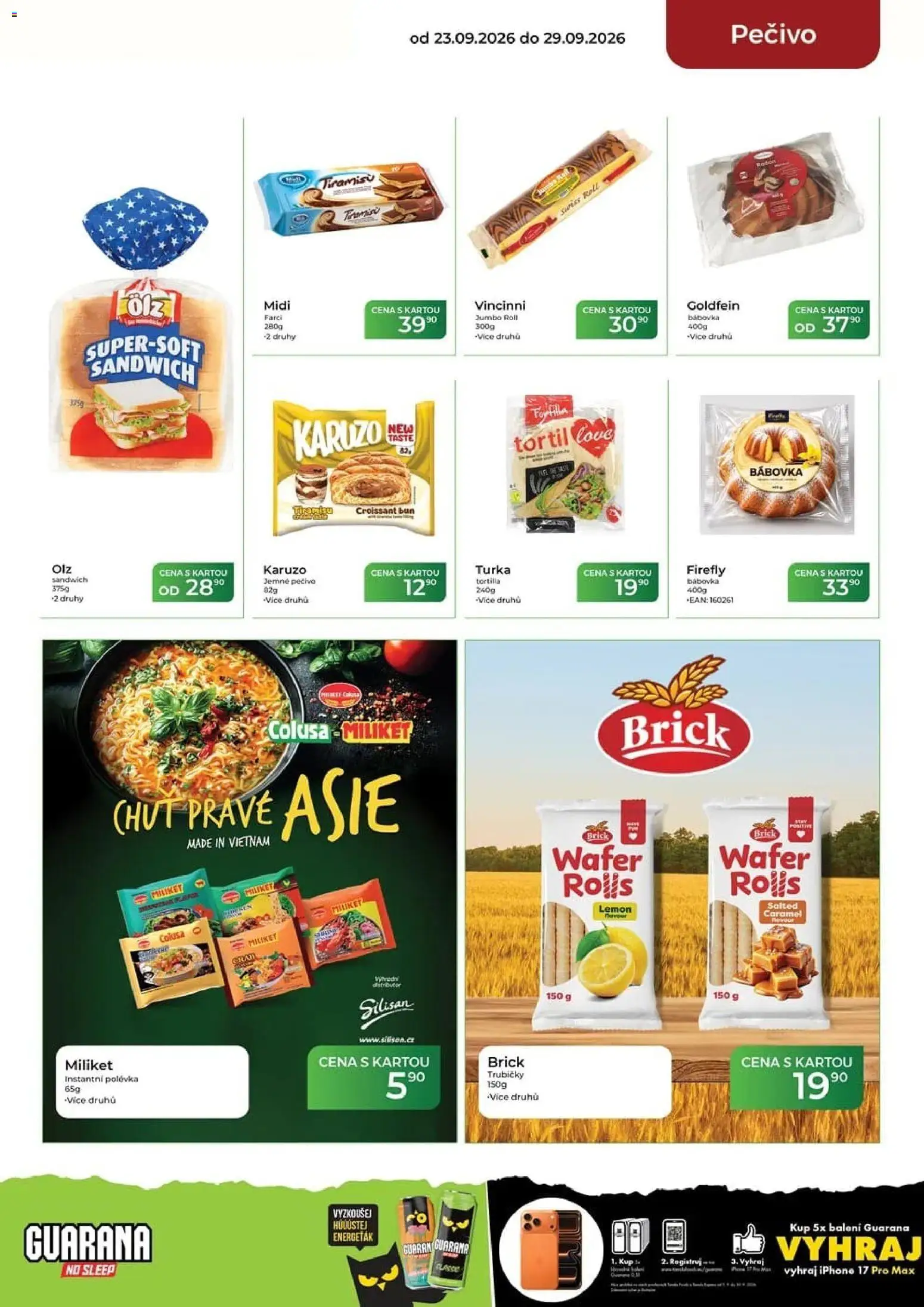 Tamda Foods leták od 23.09.2026 | Strana: 25 | Produkty: Tiramisu, Bábovka, Tortilla, Croissant